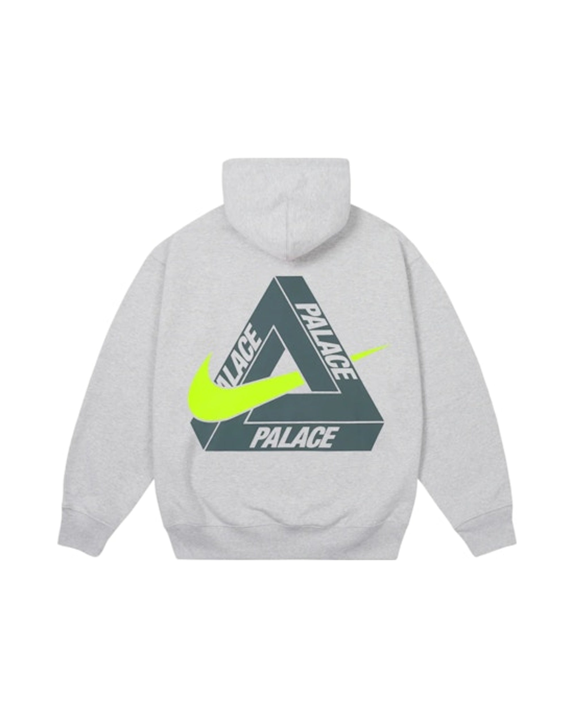 Palace x Nike Tri Swoosh Hood Grey Marl