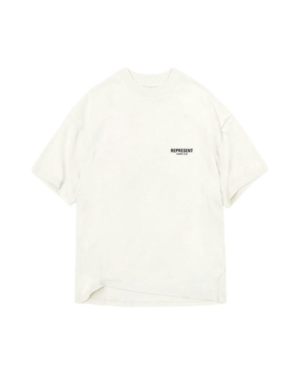 Represent Owner's Club T-Shirt Flat White/Black