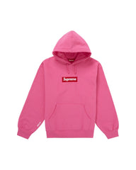Supreme Box Logo Hooded Sweatshirt (FW25) Magenta