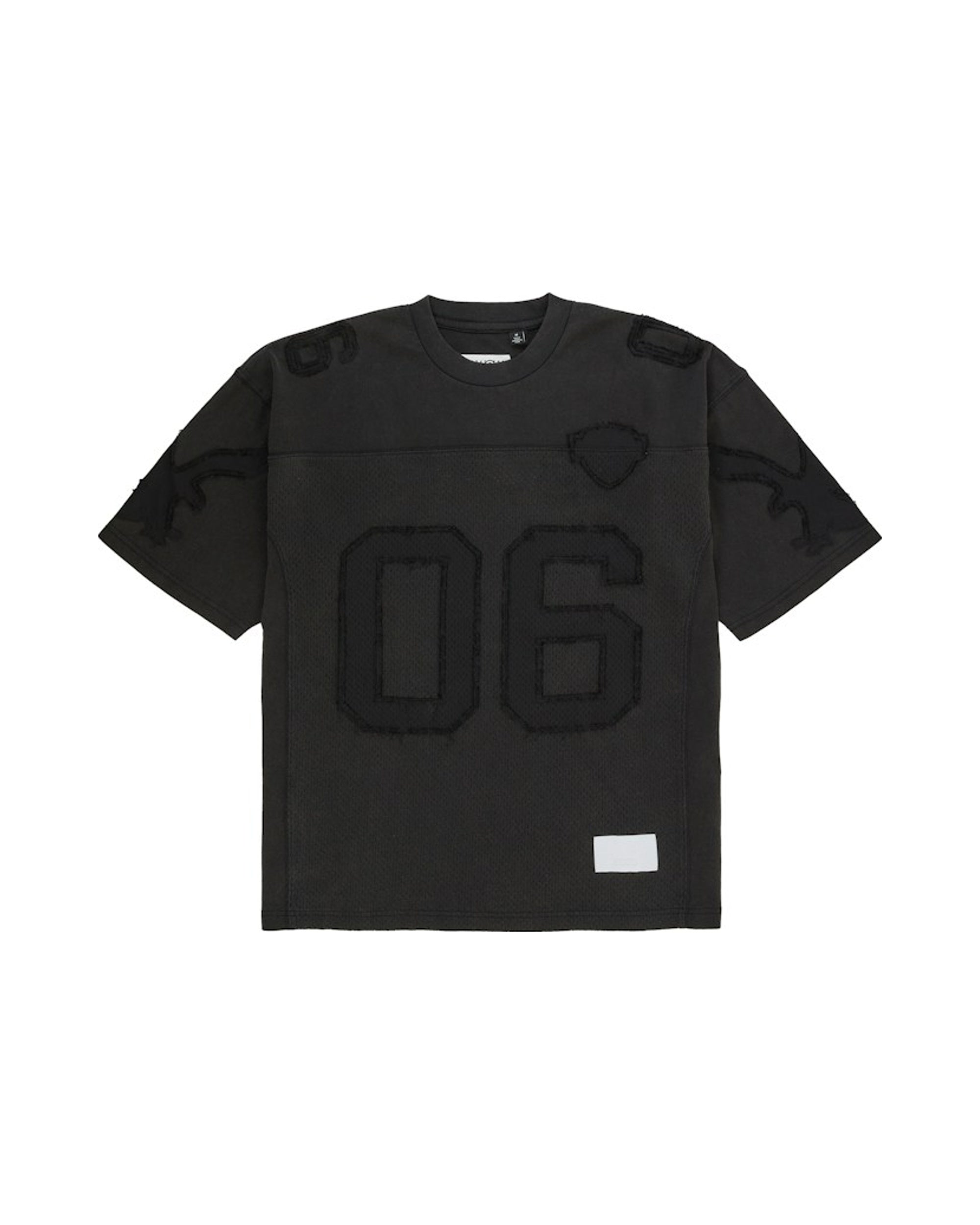 Supreme MM6 Maison Margiela Cotton Football Jersey Black