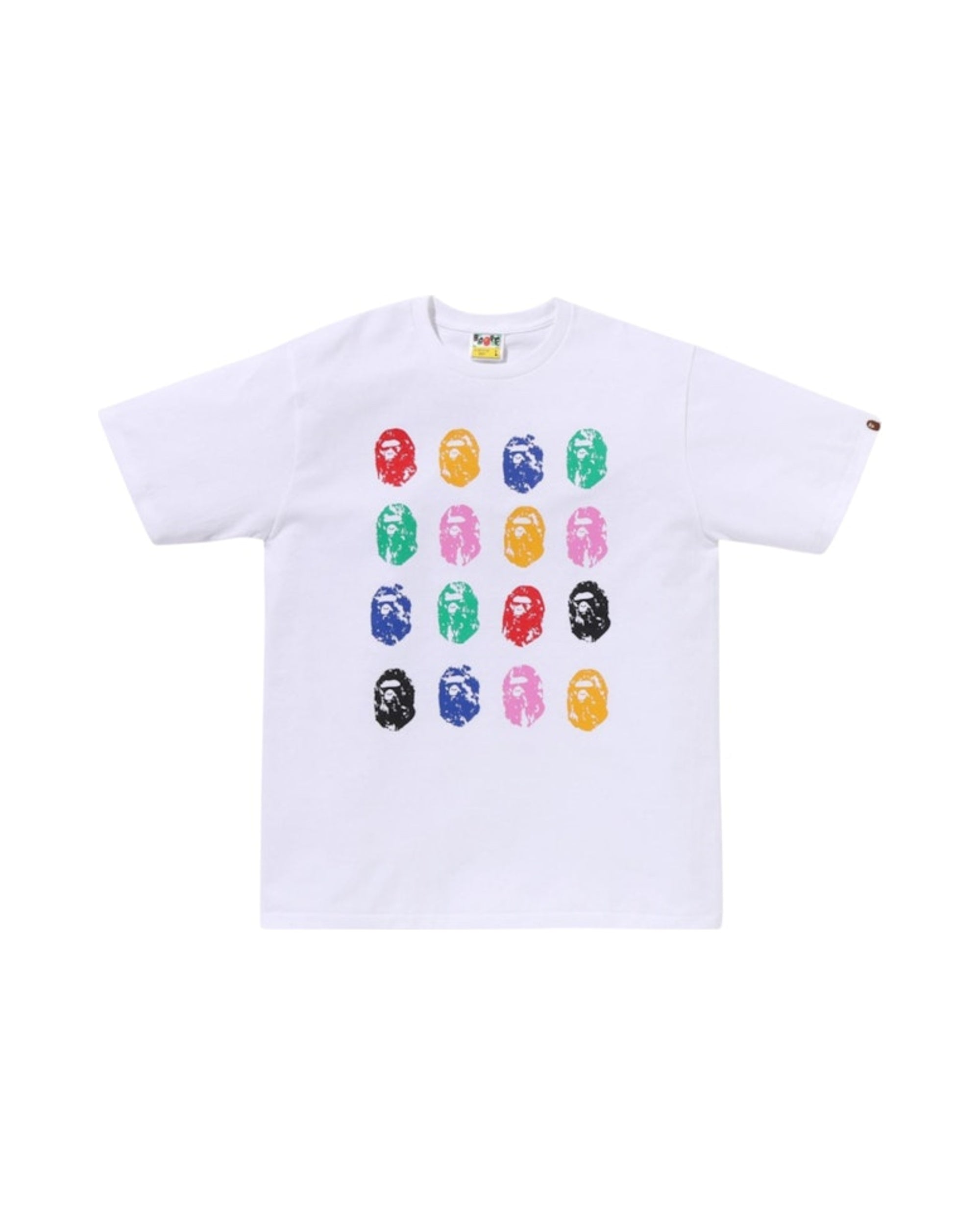 BAPE A Bathing Ape 32nd Anniversary Ape Head Tee White