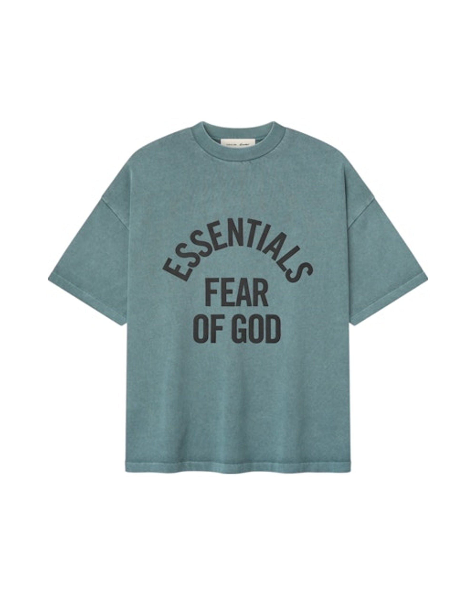 Fear of God Essentials Campus 90's Short Sleeve Tee Faded Coastal