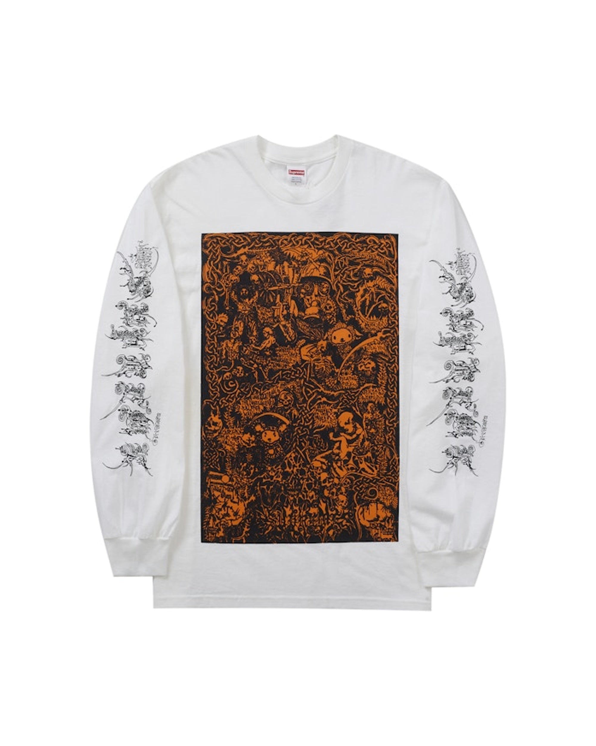 Supreme Wombat L/S Tee White