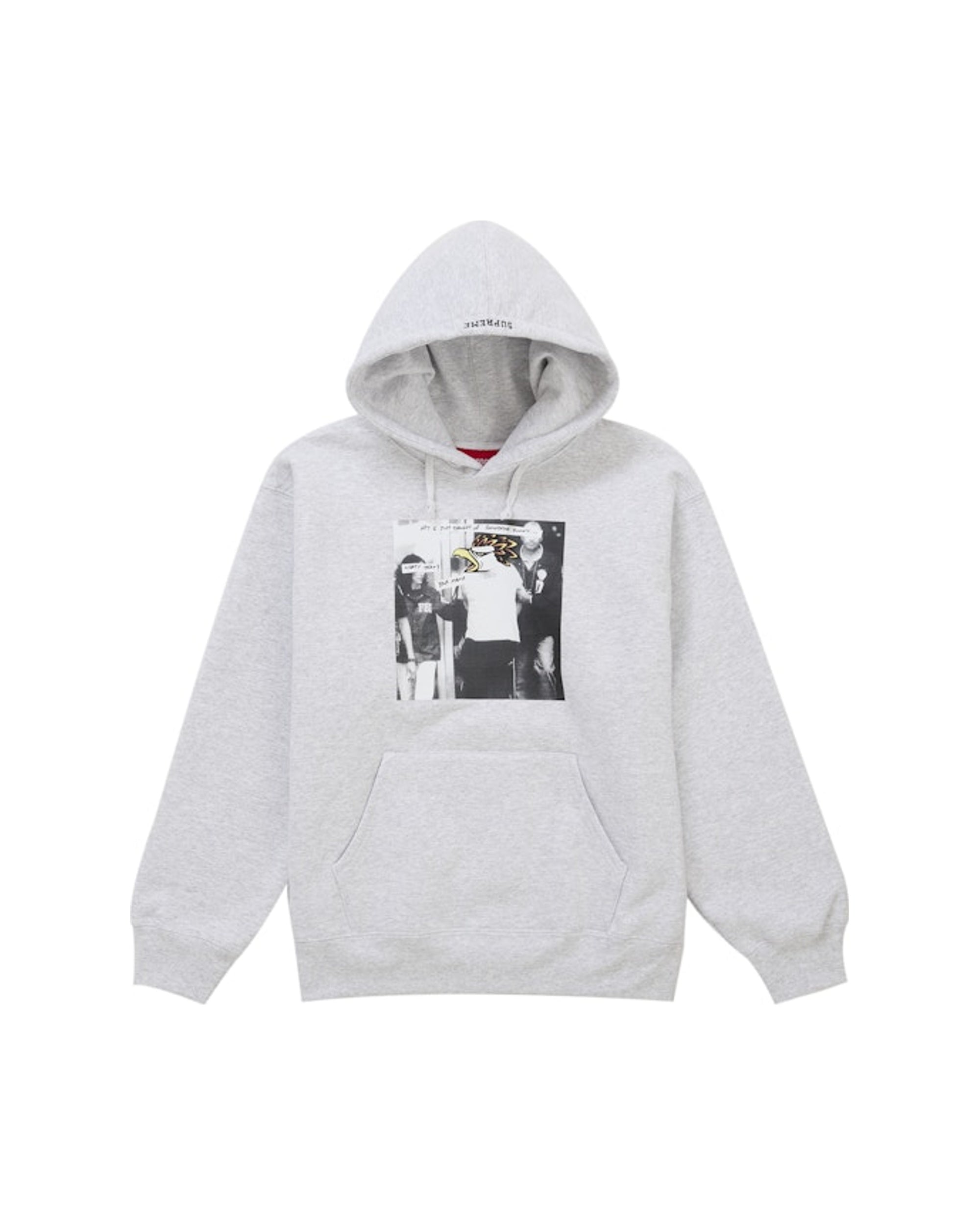 Supreme ANTIHERO Hooded Sweatshirt (FW25) Ash Grey