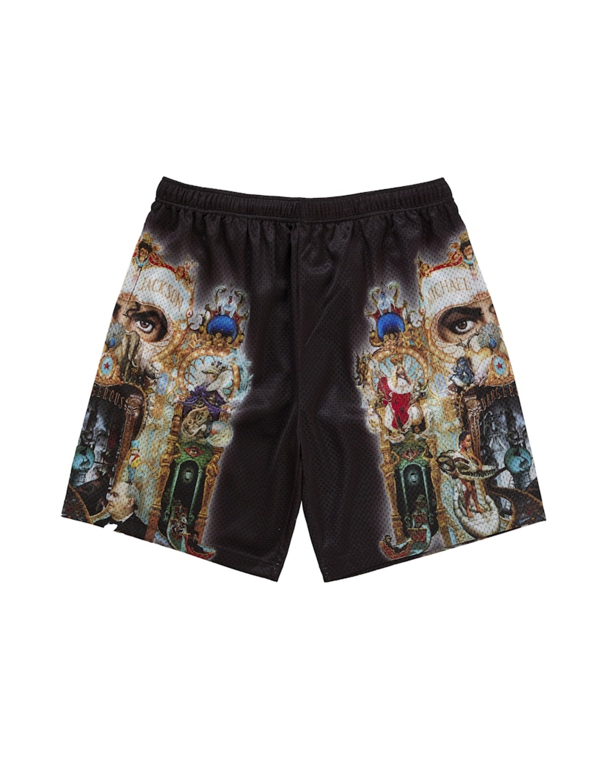 Supreme Michael Jackson Dangerous Mesh Short Black