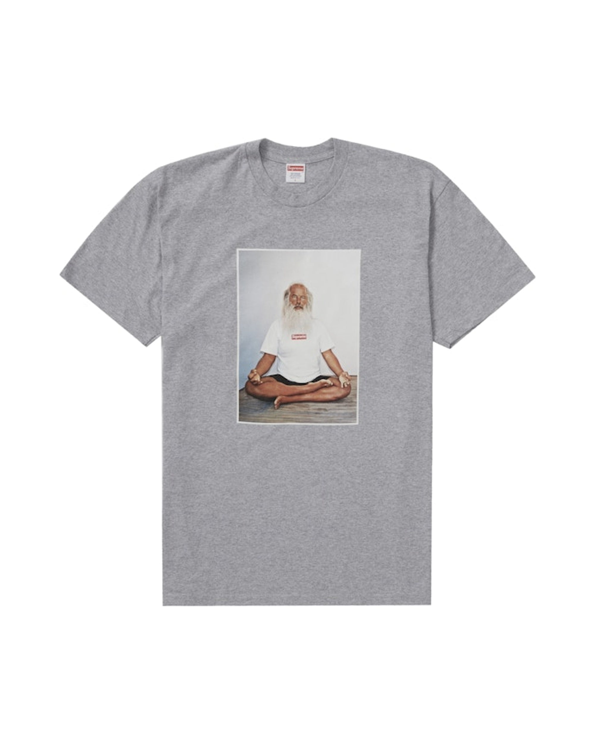 Supreme Rick Rubin Tee Heather Grey