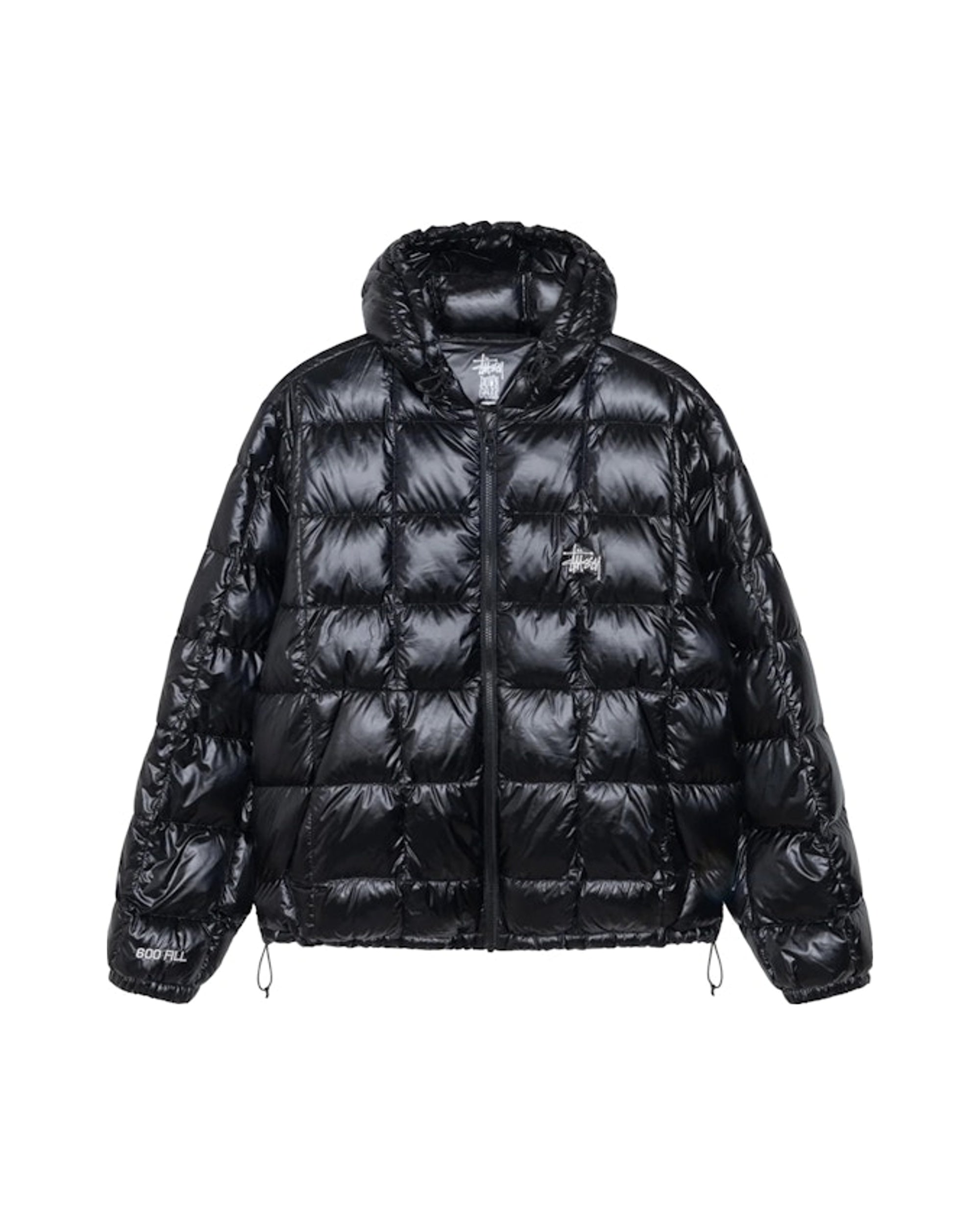 Stussy Midweight Hooded Puffer Black