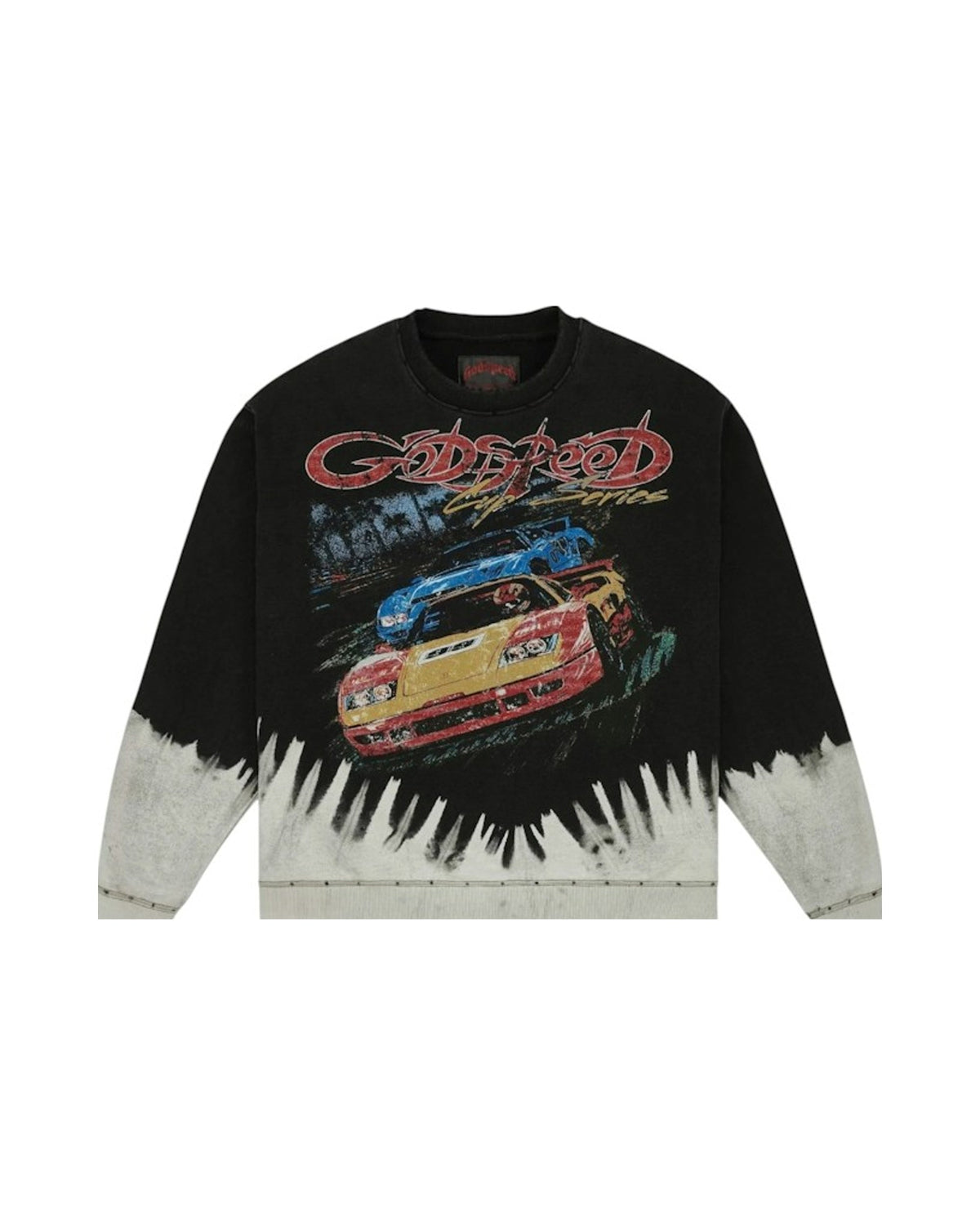 Godspeed F.T.W LS T-shirt Black Bleached Wash