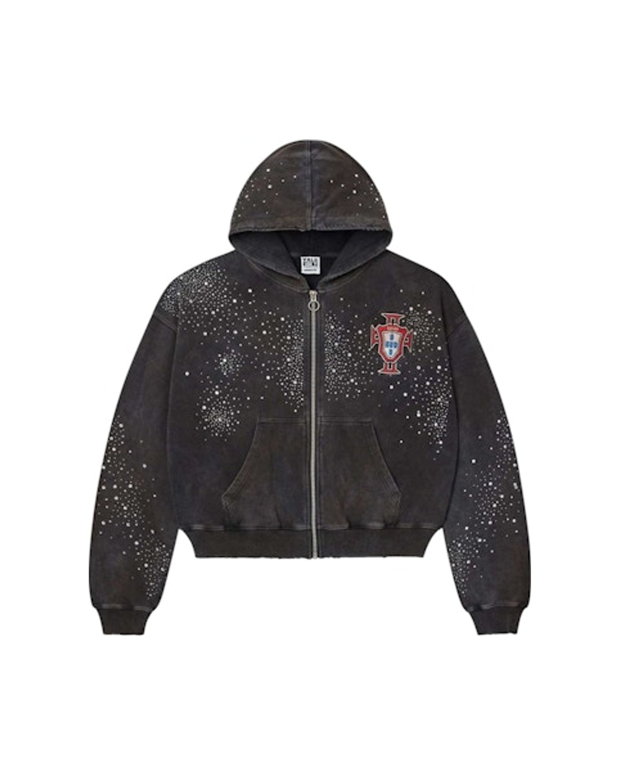 Vale Forever Pluto Cluster Zip Up Hoodie Black