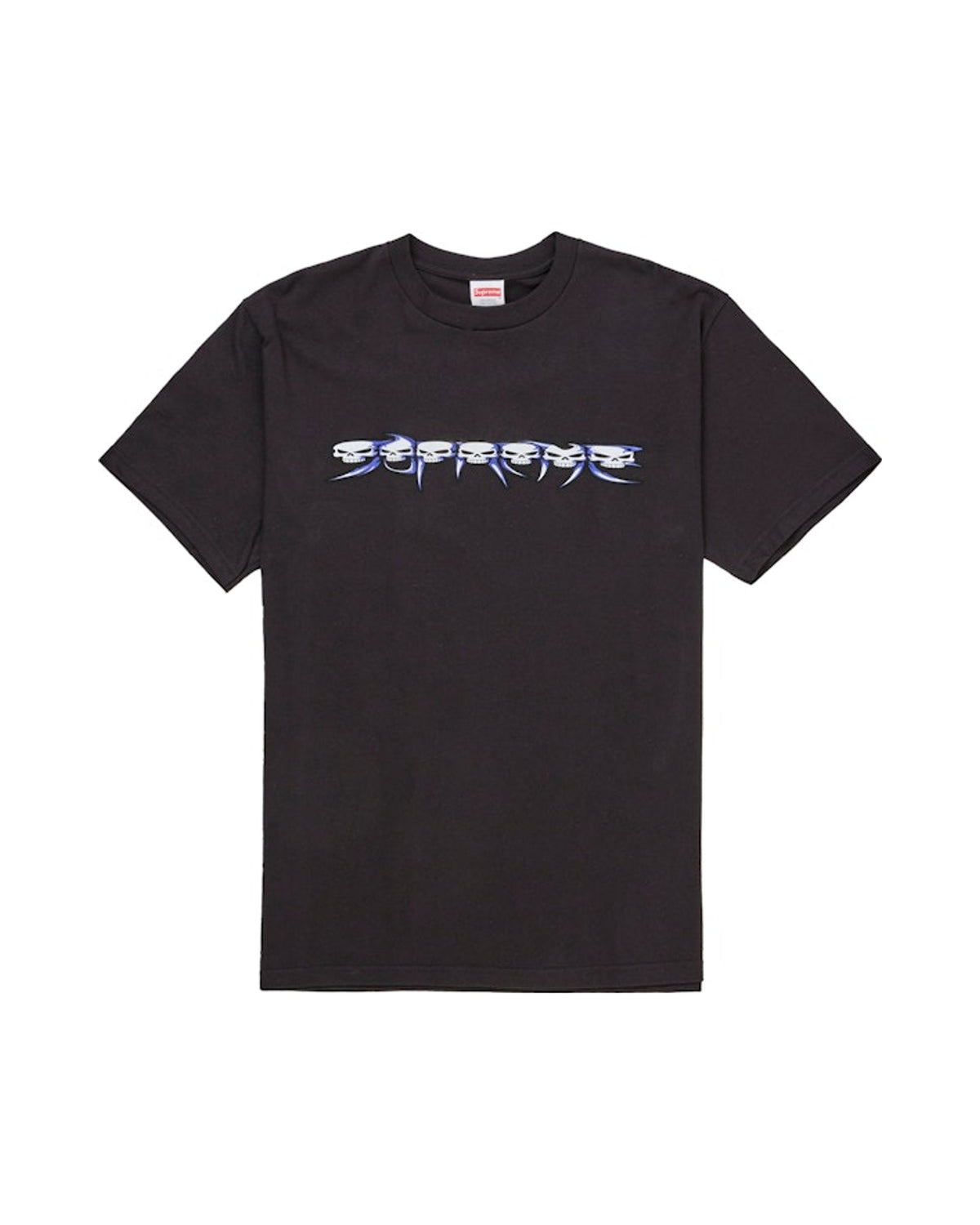 Supreme Skulls Spellout Tee Black