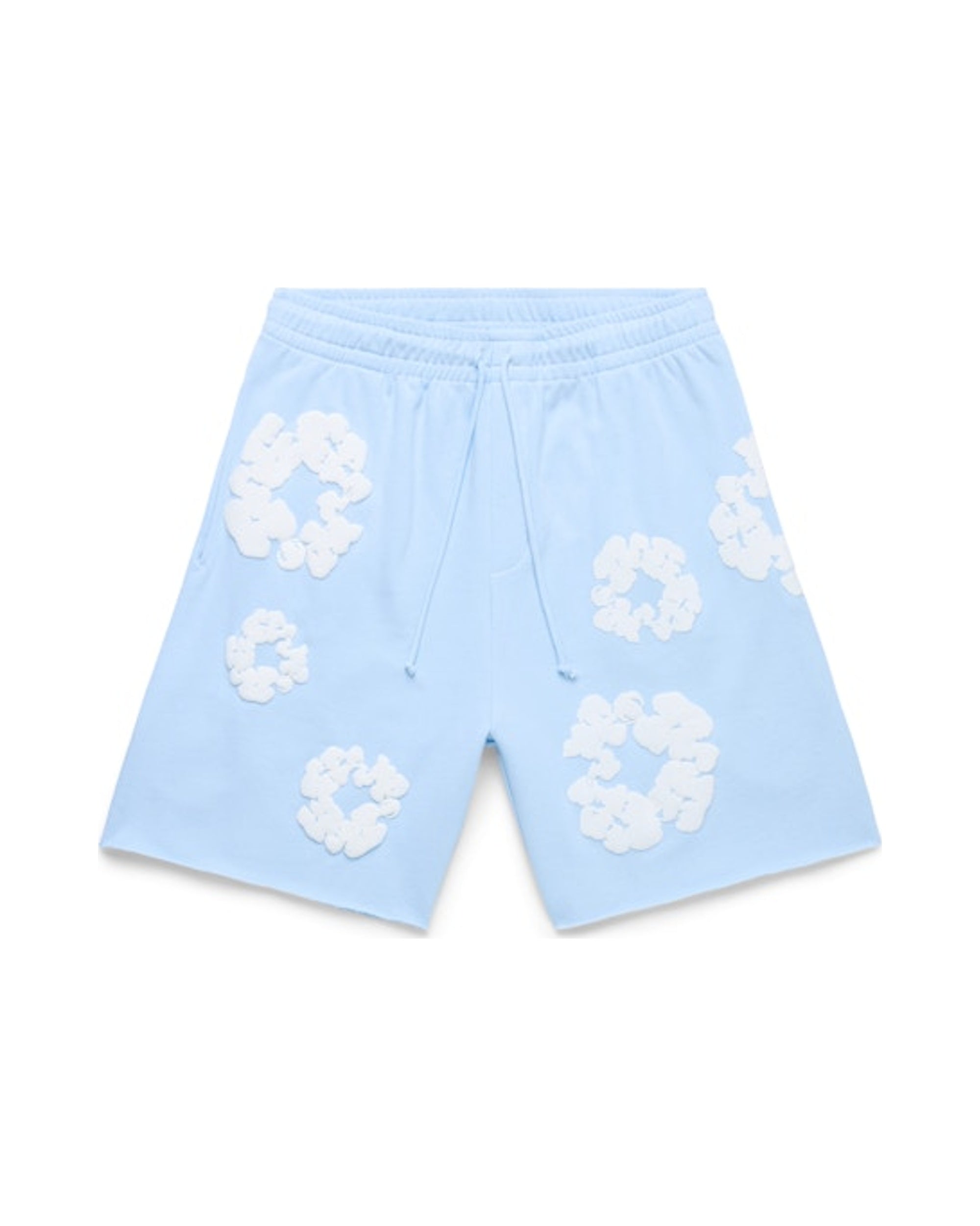 Denim Tears The Cotton Wreath Sweatshorts Powder Blue