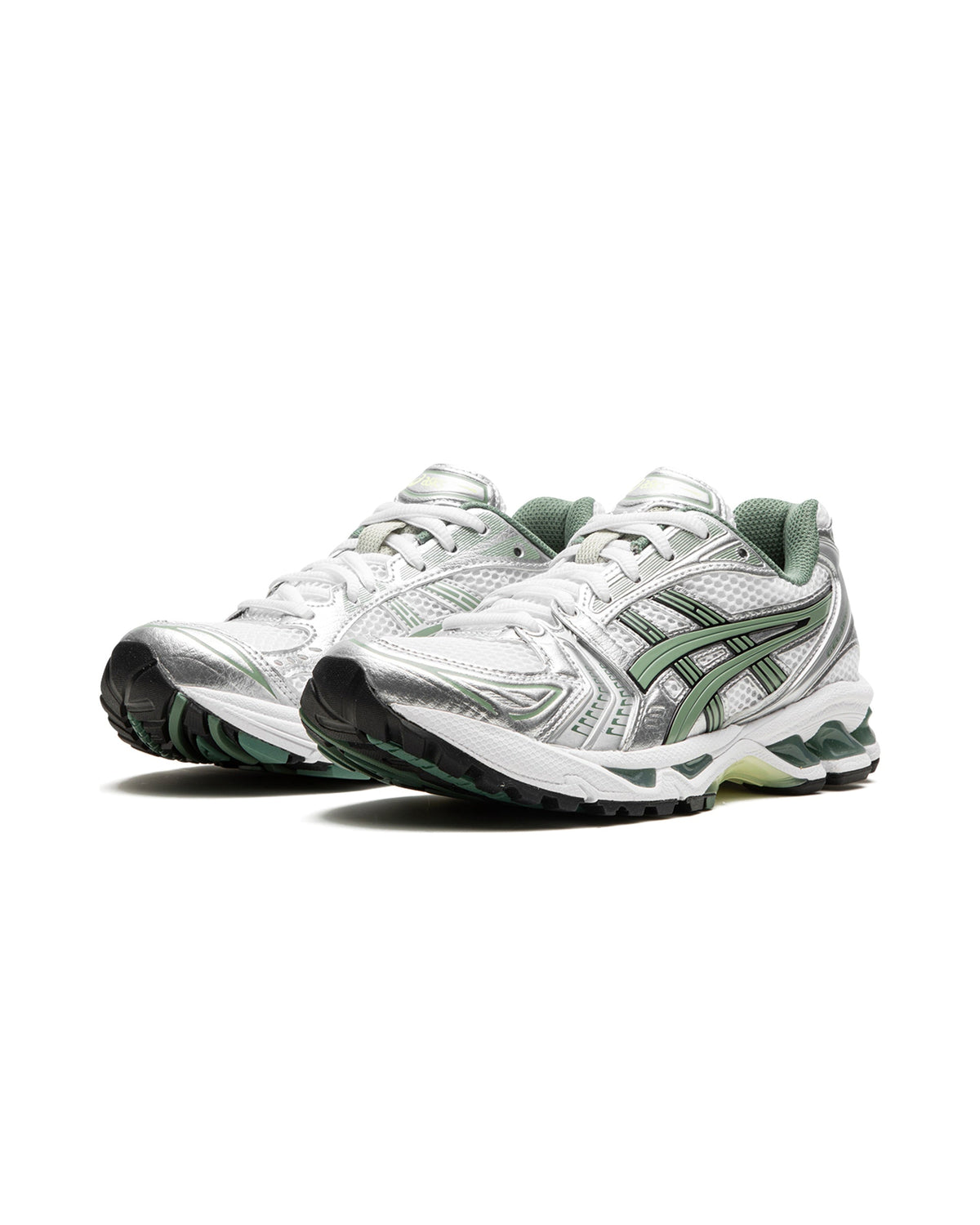 ASICS Gel-Kayano 14 White Pure Silver Slate Grey Sage
