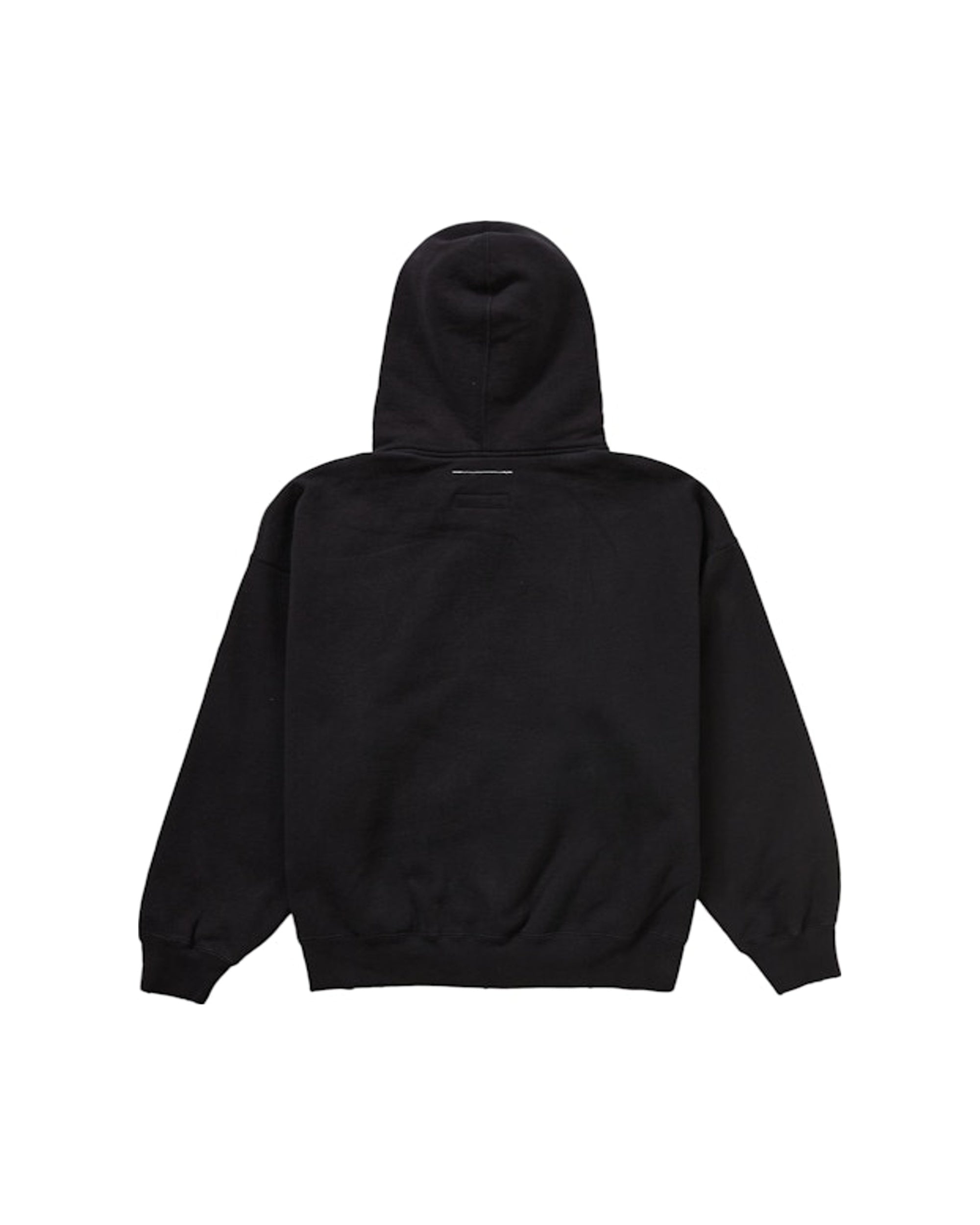 Supreme x MM6 Zip Up Hooded Sweatshirt Black