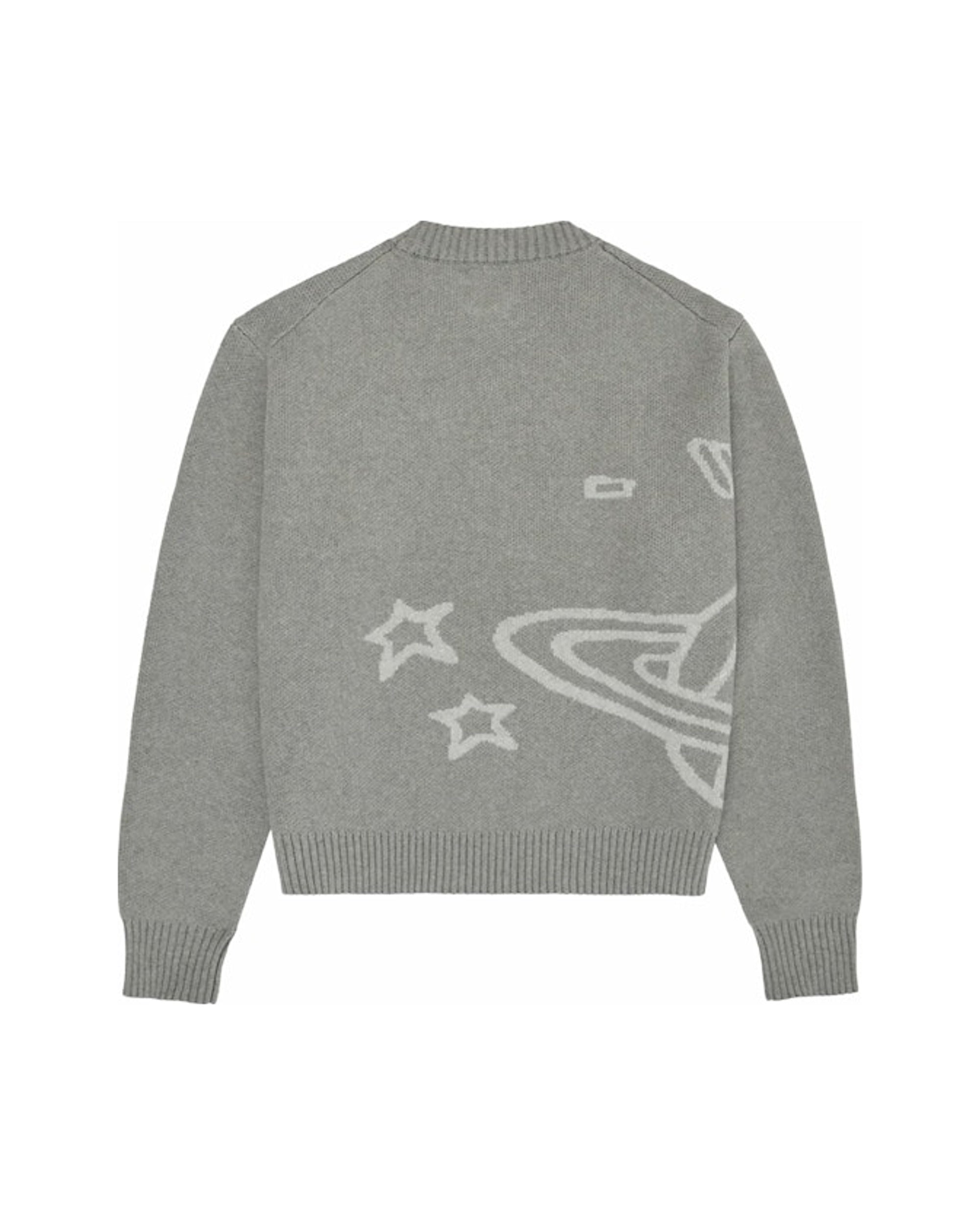 Broken Planet Knit Sweater Heather Grey