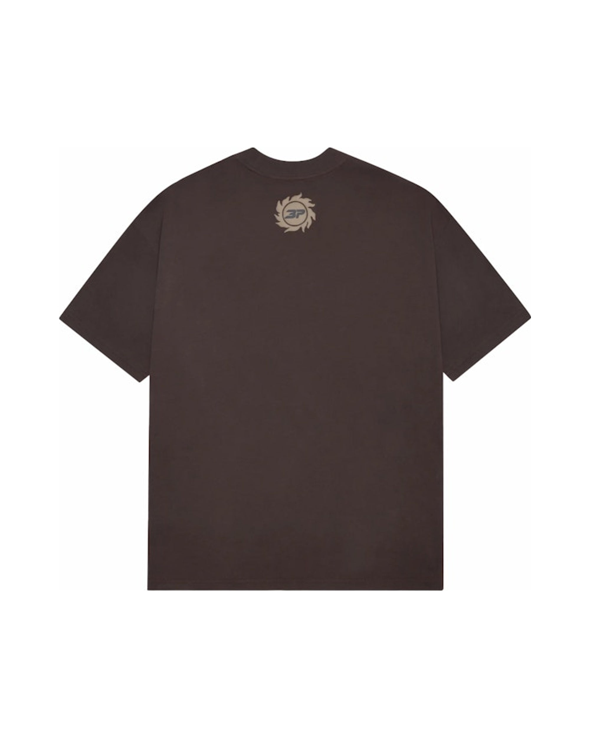 Broken Planet Space Trails T-shirt Mocha Brown