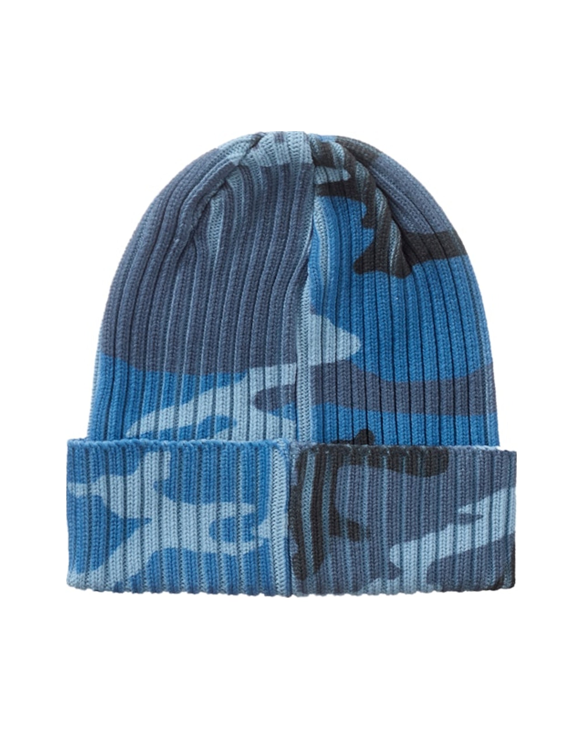 Supreme Overdyed Beanie (SS26) Blue Camo