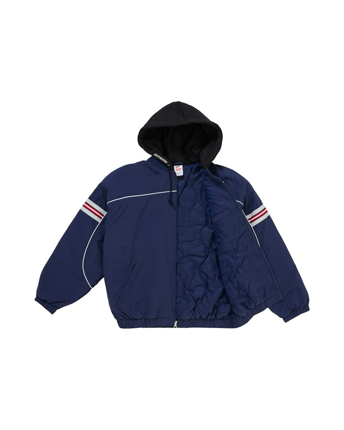 Supreme Nike Nylon Hooded Jacket Navy