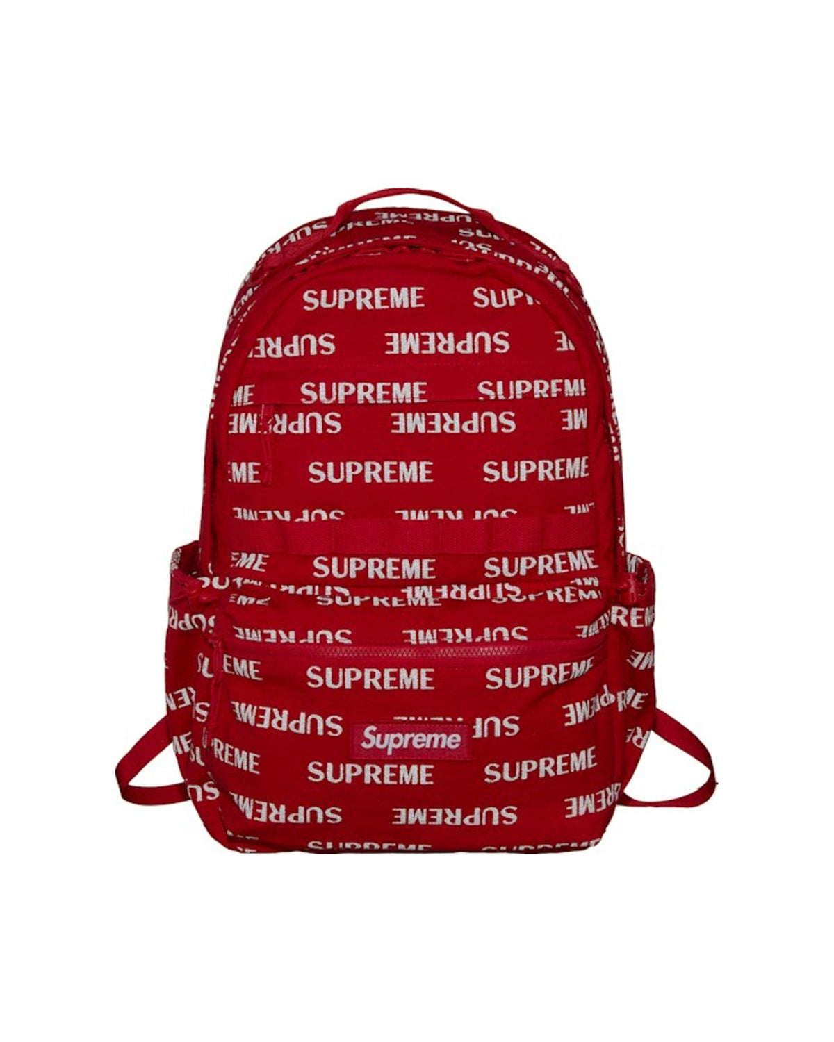 Supreme Logo Backpack (FW26) Red