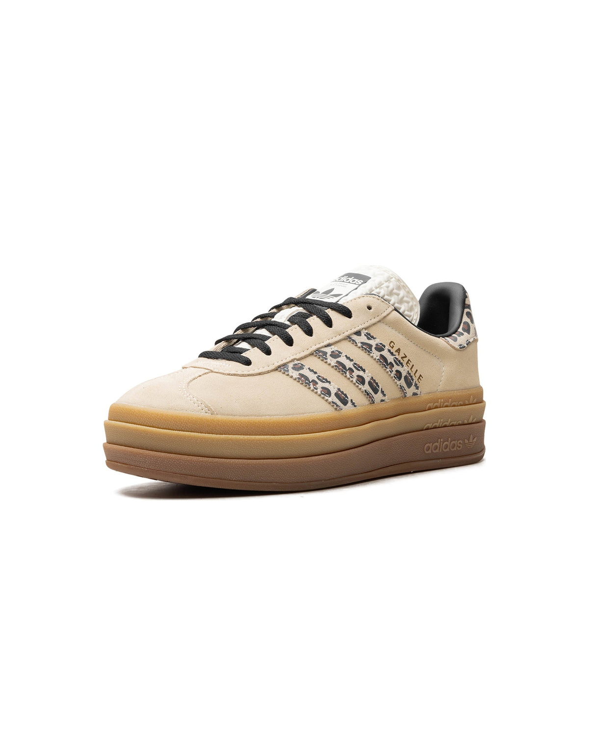 adidas Gazelle Bold Cream Black Leopard (Women's)