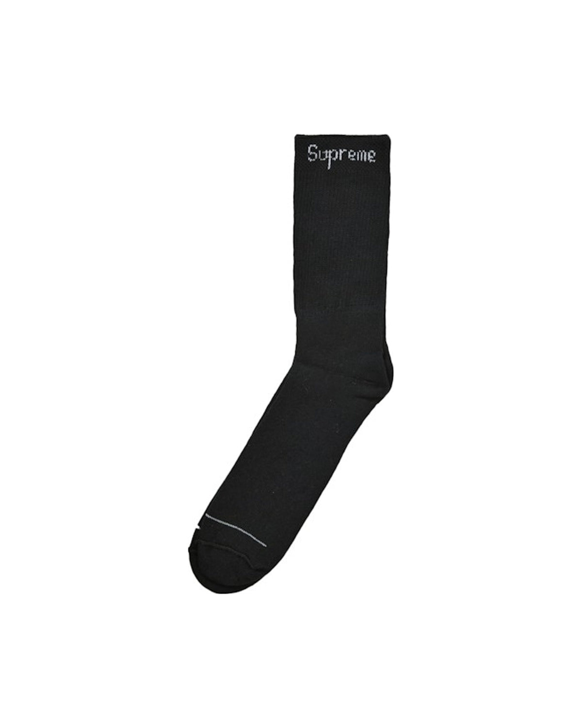 Supreme MM6 Maison Margiela Hanes Crew Socks (1 Pack) Black