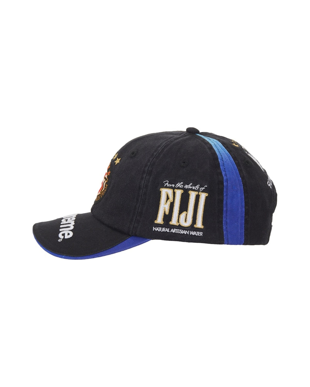 Supreme Fiji 6-Panel Black