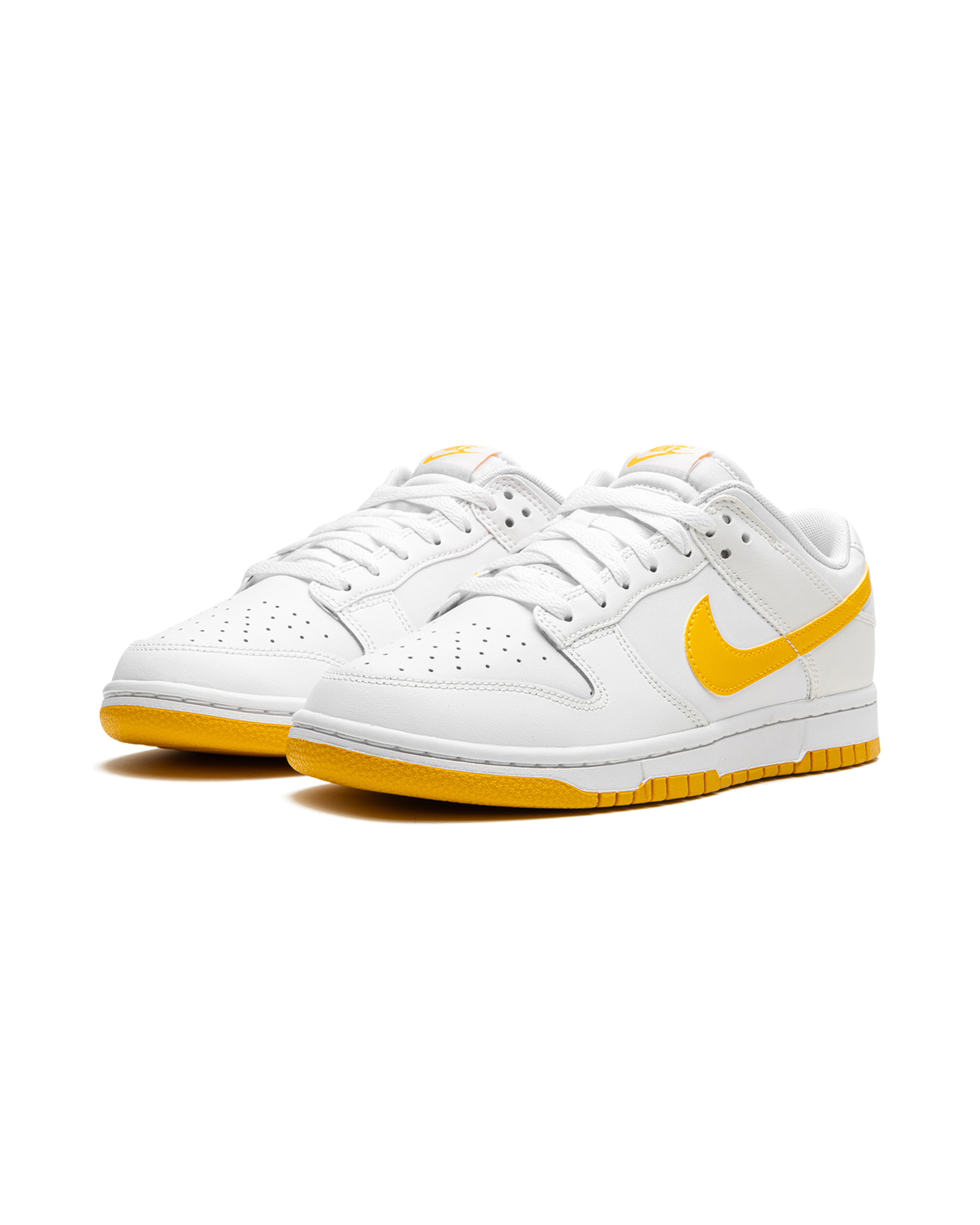 Nike Dunk Low White University Gold