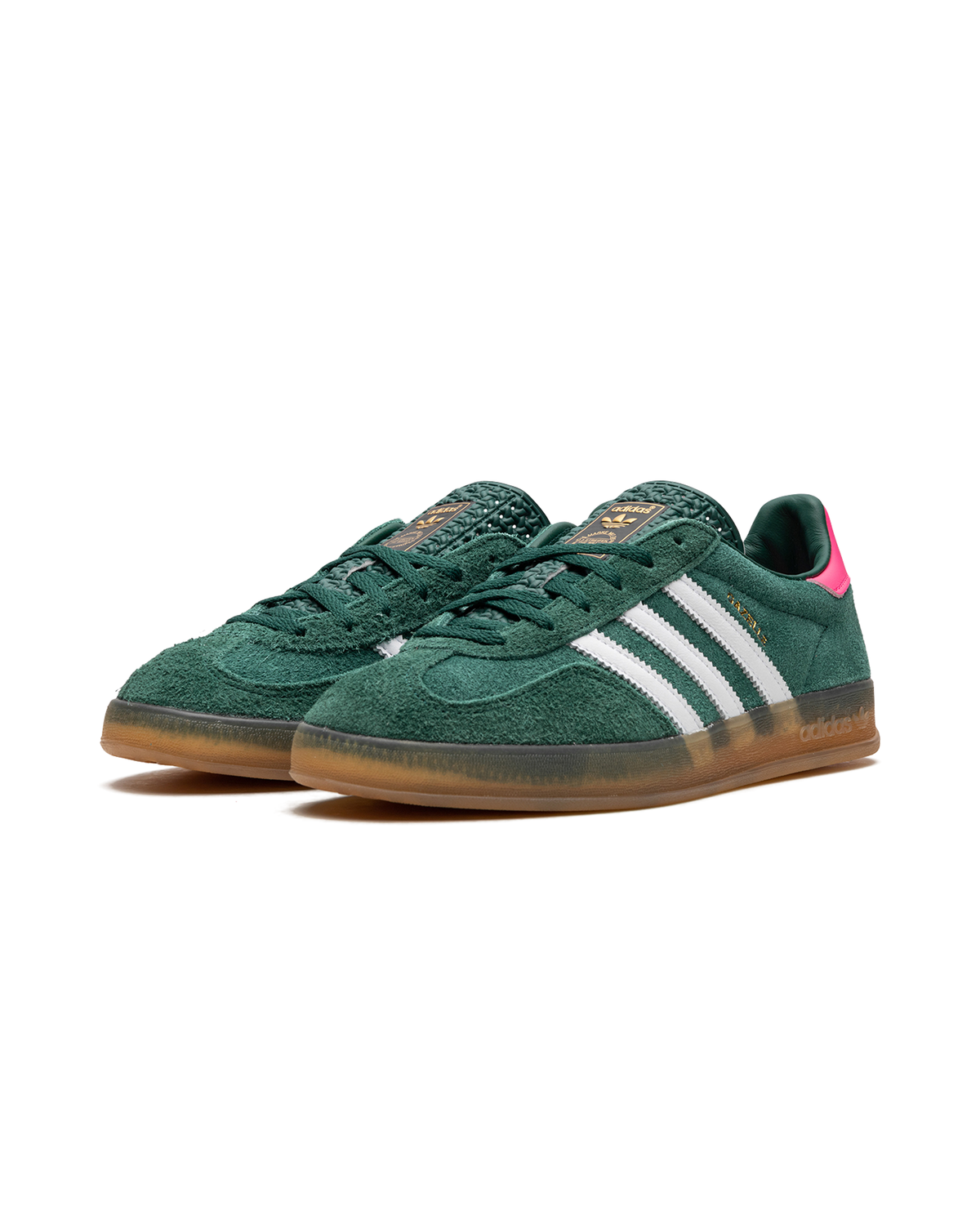 adidas Gazelle Indoor Collegiate Green Lucid Pink (Women's)