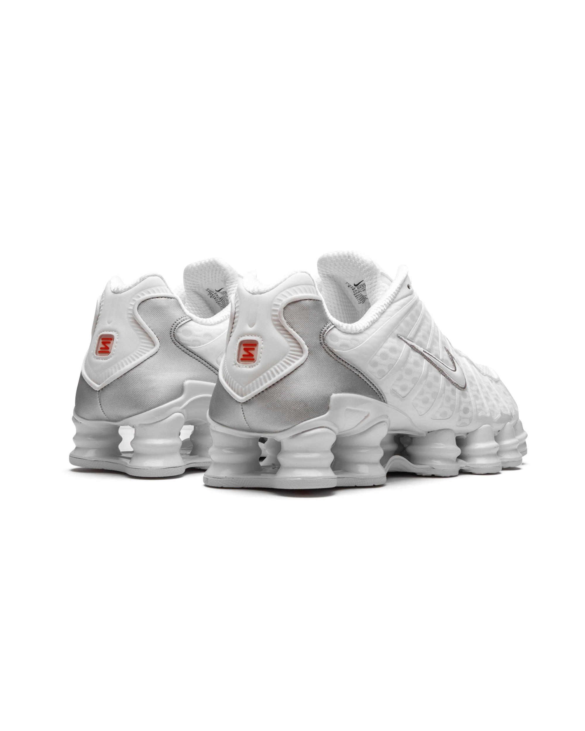 Nike Shox TL White Metallic Silver