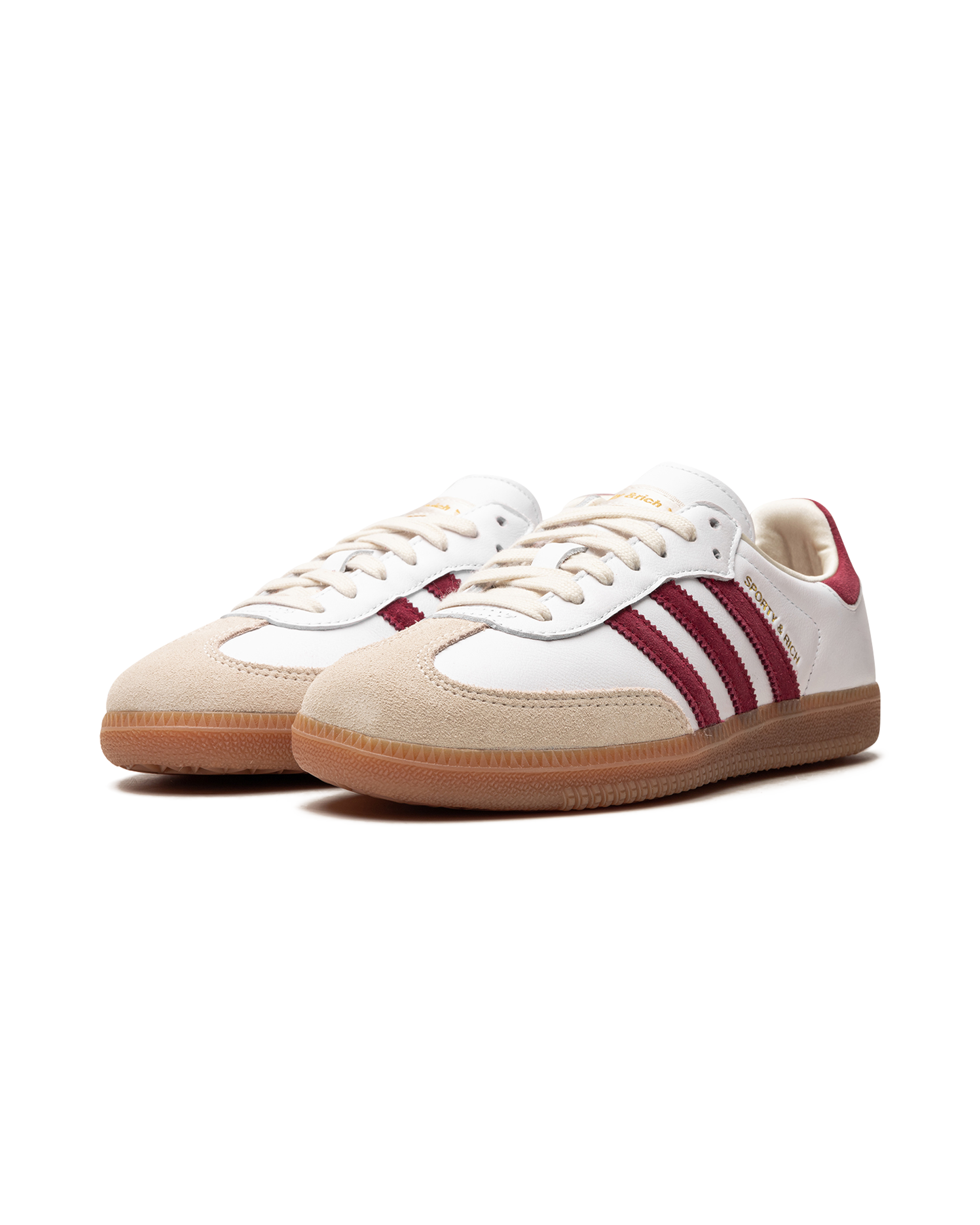 adidas Samba Sporty & Rich White Collegiate Burgundy