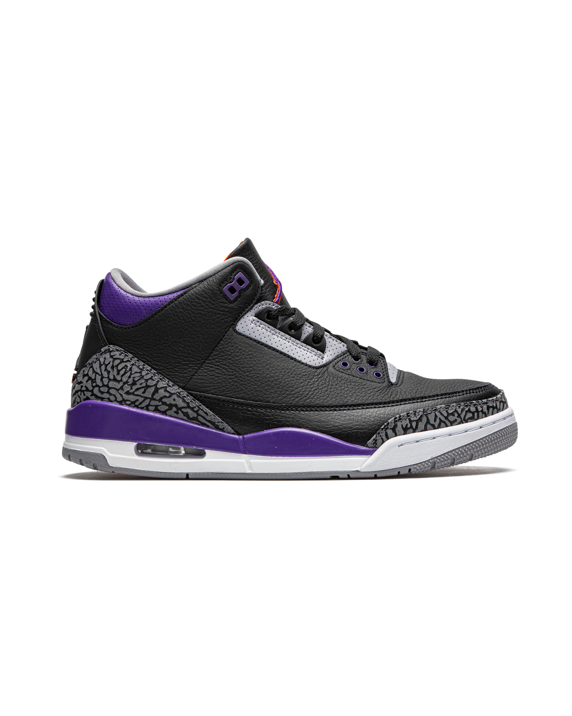 Jordan 3 Retro Black Court Purple