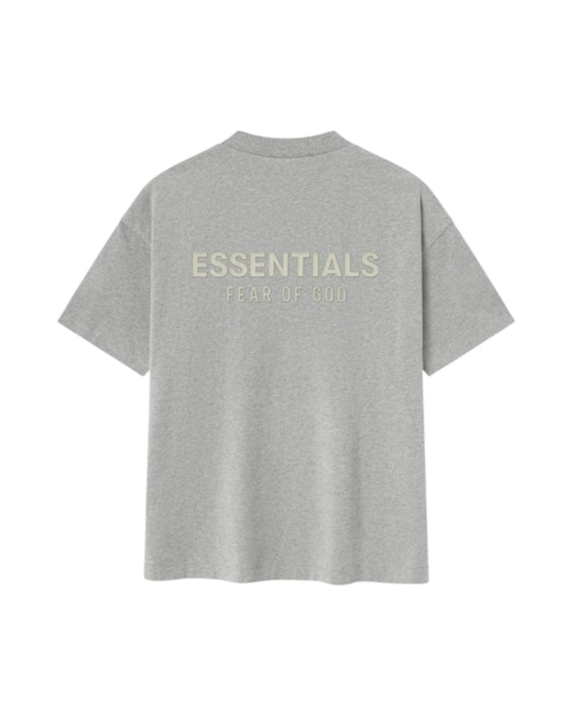 Fear of God Essentials Classic Tee Concrete Heather