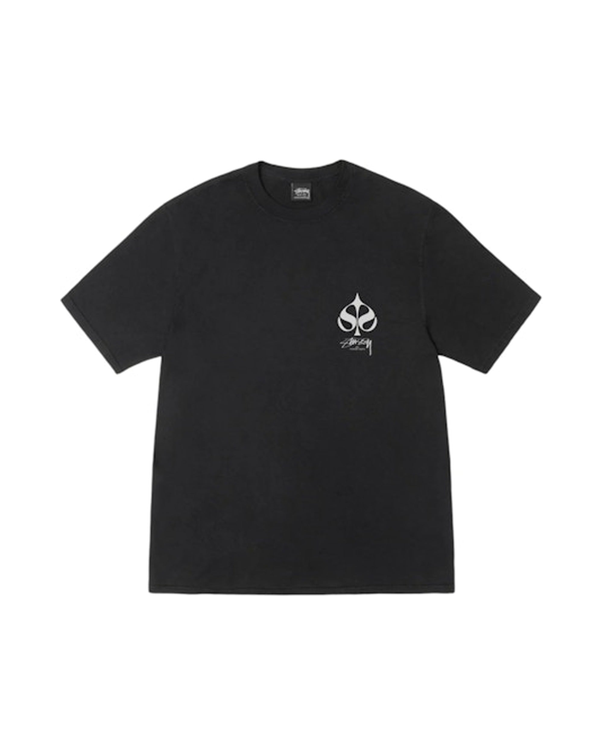 Stussy Spade Pigment Dyed Tee Black