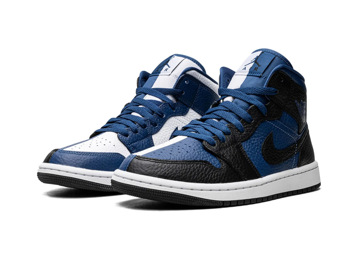 Nike Air Jordan 1 Mid Split "French Blue" - street-bill.dk