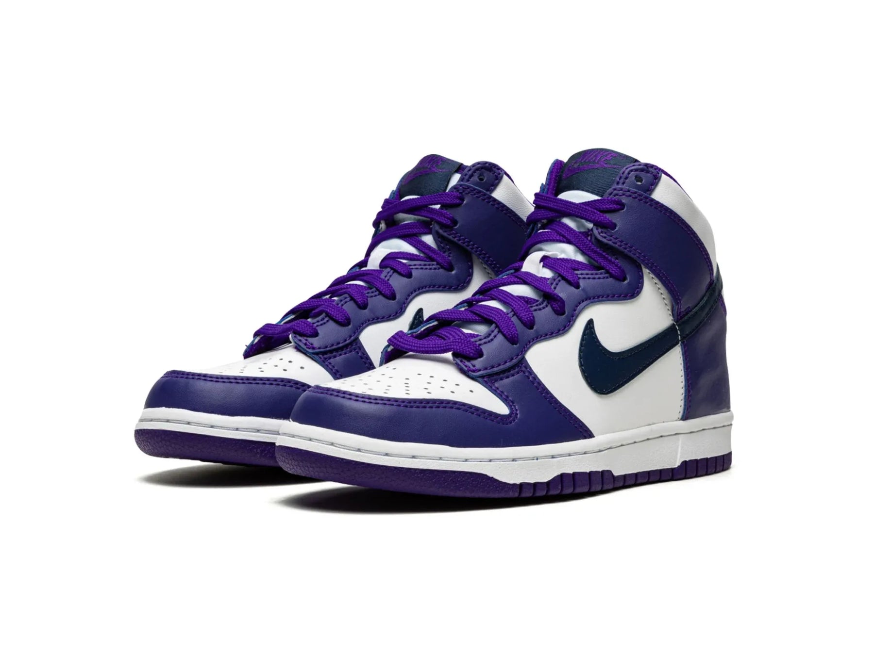 Nike Dunk High "Electro Purple Midnight Navy" - street-bill.dk