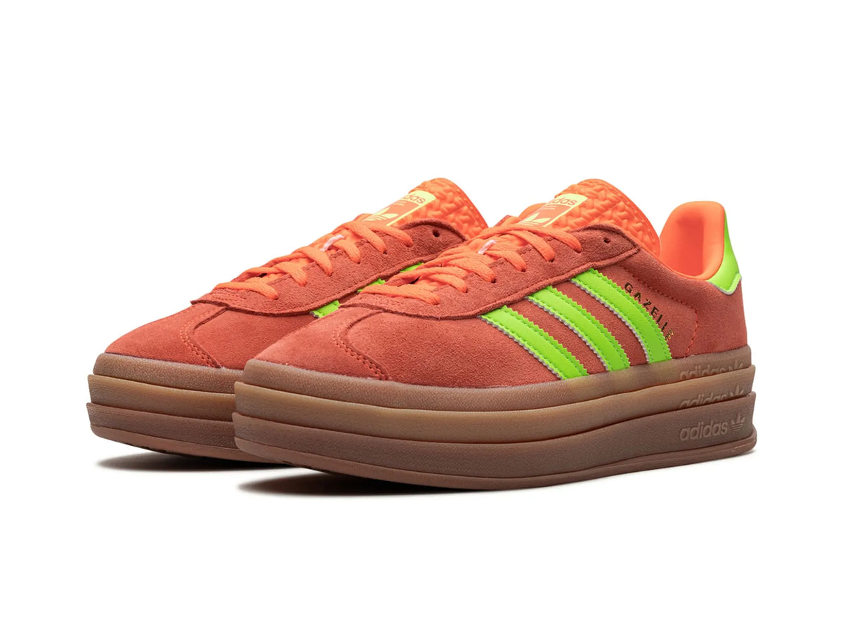 Adidas Gazelle Bold "Solar Orange Solar Green" - street-bill.dk