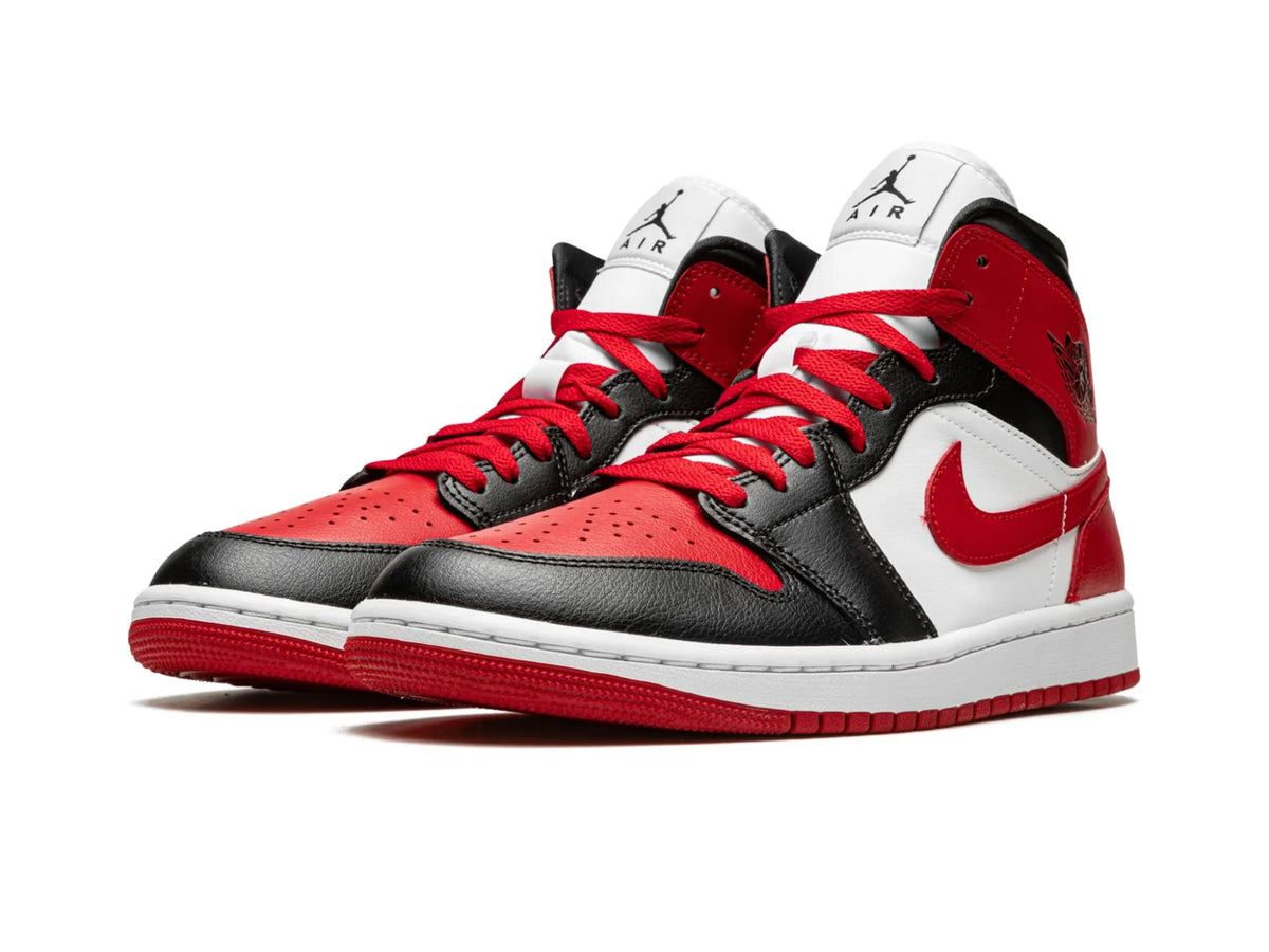 Nike Air Jordan 1 Mid "Alternate Bred Toe" - street-bill.dk