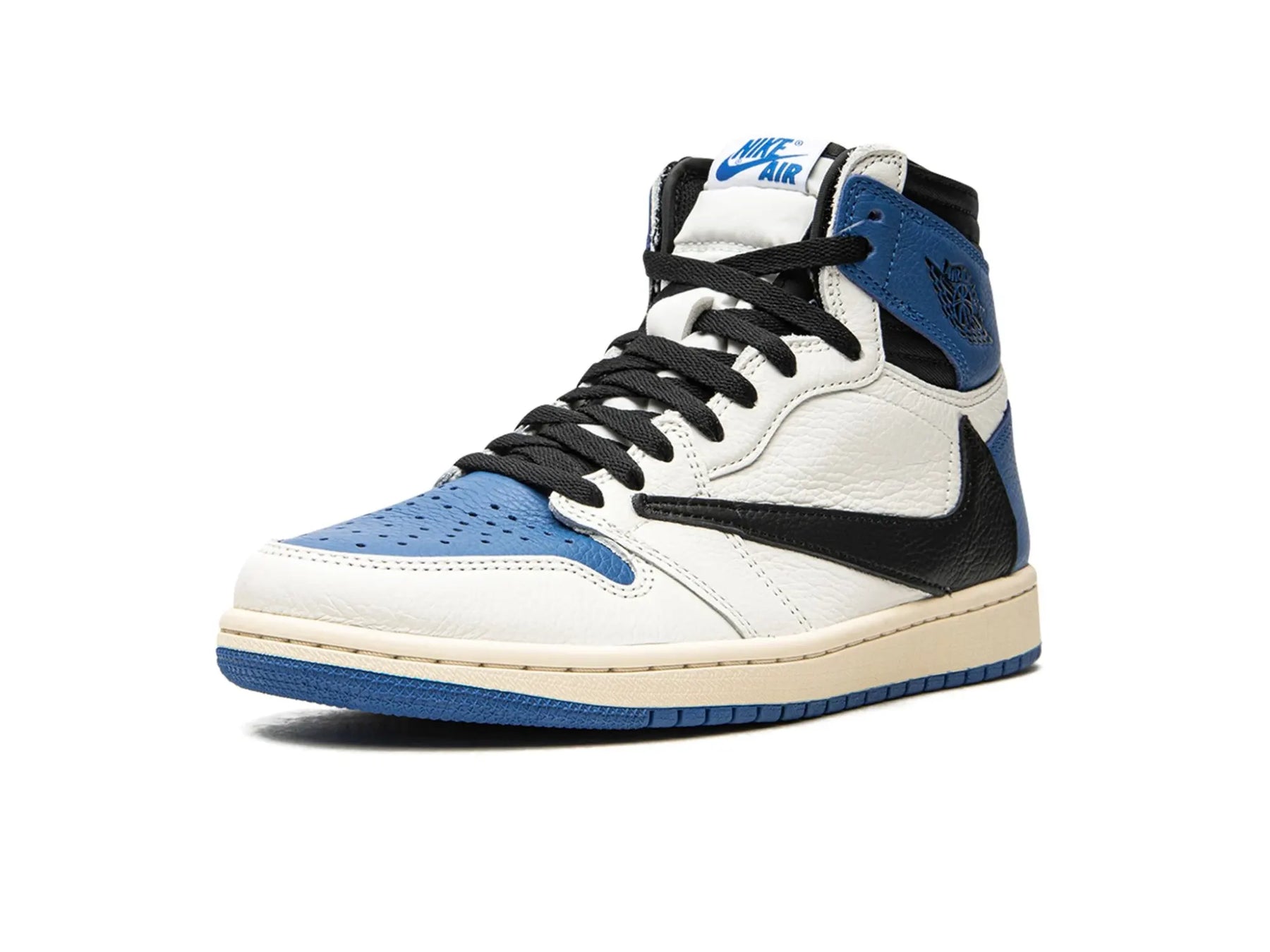 Nike Air Jordan 1 Retro High Travis Scott Fragment "Military Blue" - street-bill.dk