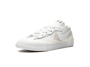 Nike Blazer Low X Sacai "All White" - street-bill.dk