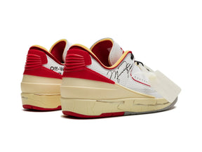 Nike Air Jordan 2 Retro Low SP X Off-White "White Red" - street-bill.dk