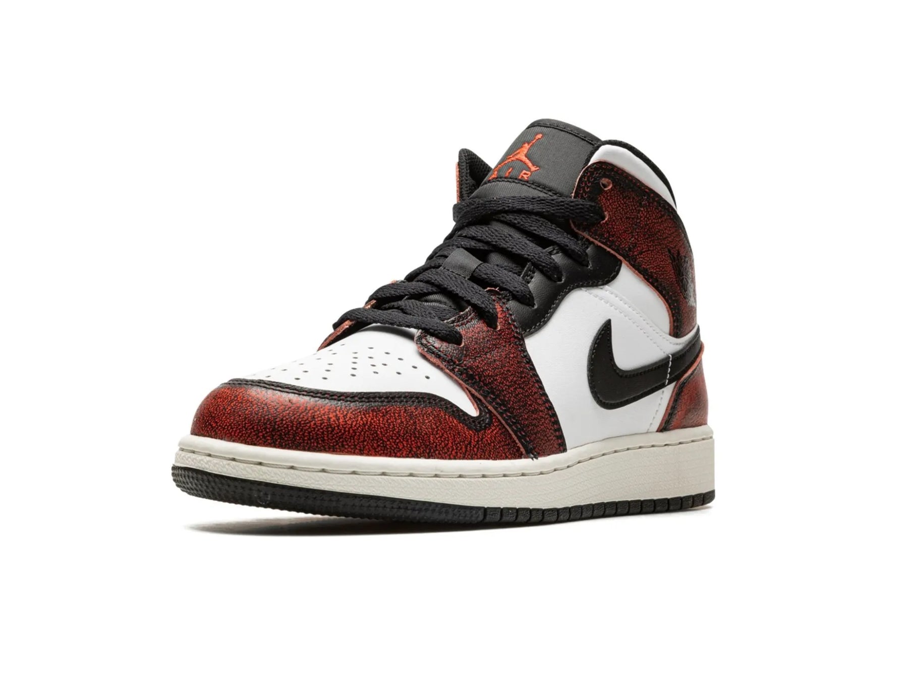 Nike Air Jordan 1 Mid "Wear-Away Chicago" - street-bill.dk
