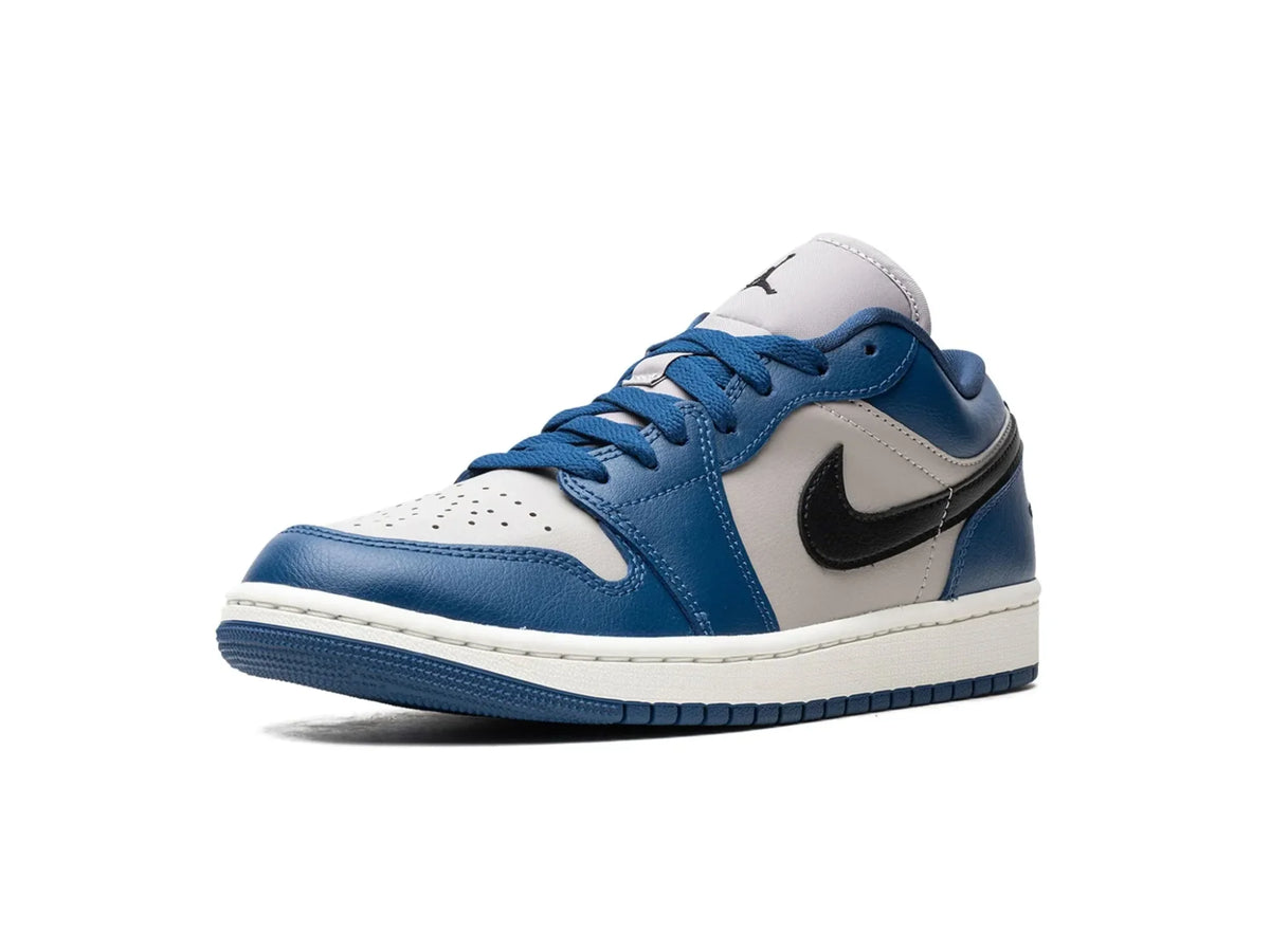 Nike Air Jordan 1 Low "French Blue College Grey" - street-bill.dk