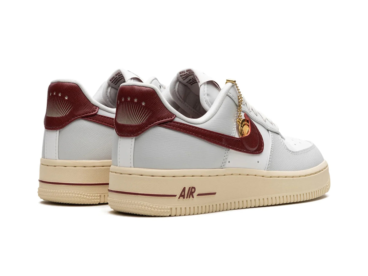 Nike Air Force 1 Low "Just Do It Photon Dust Team Red" - street-bill.dk
